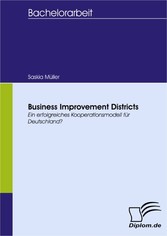 Business Improvement Districts