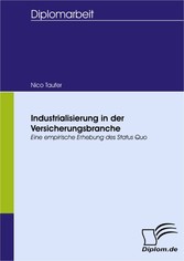 Industrialisierung in der Versicherungsbranche