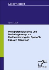 Marktpotentialanalyse und Marketingkonzept zur Markteinführung des Speiseöls Rapso in Frankreich