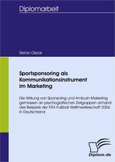 Sportsponsoring als Kommunikationsinstrument im Marketing