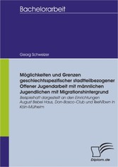 Möglichkeiten und Grenzen geschlechtsspezifischer stadtteilbezogener Offener Jugendarbeit mit männlichen Jugendlichen mit Migrationshintergrund