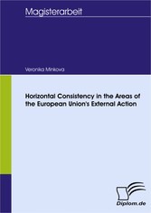 Horizontal Consistency in the Areas of the European Union's External Action