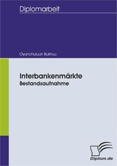 Interbankenmärkte-Bestandsaufnahme