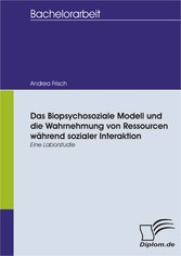 Das Biopsychosoziale Modell und die Wahrnehmung von Ressourcen während sozialer Interaktion