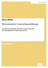 Wertorientierte Unternehmensführung