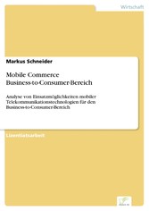 Mobile Commerce Business-to-Consumer-Bereich