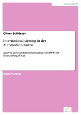 Internationalisierung in der Automobilindustrie