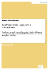 Reichweiten und Grenzen von e-Recruitment