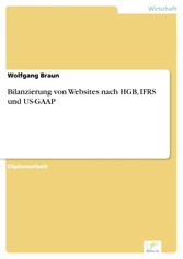 Bilanzierung von Websites nach HGB, IFRS und US-GAAP