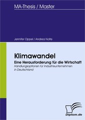 Klimawandel - Eine Herausforderung für die Wirtschaft