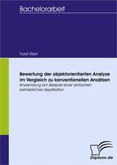 Bewertung der objektorientierten Analyse im Vergleich zu konventionellen Ansätzen