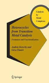 Heterocycles from Transition Metal Catalysis