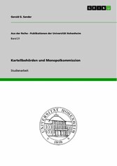 Kartellbehörden und Monopolkommission