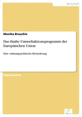 Das fünfte Umweltaktionsprogramm der Europäischen Union