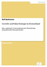 Growth- und Value-Strategie in Deutschland