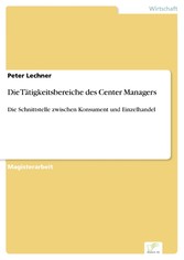 Die Tätigkeitsbereiche des Center Managers