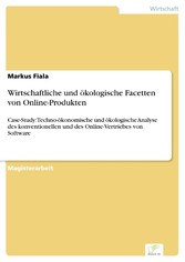 Wirtschaftliche und ökologische Facetten von Online-Produkten