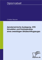 Aerodynamische Auslegung, CFD Simulation und Prototypenbau eines zweisitzigen Ultraleichtflugzeuges