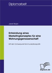 Entwicklung eines Marketingkonzeptes für eine Wohnungsgenossenschaft