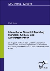 International Financial Reporting Standards für Klein- und Mittelunternehmen