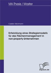 Entwicklung eines Strategiemodells für das Flächenmanagement in non-property-Unternehmen