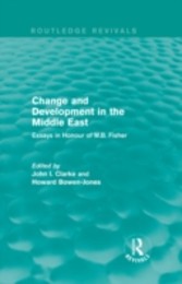 Change and Development in the Middle East (Routledge Revivals)