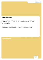 Lineare Mehrfachregression in SPSS für Windows