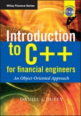 Introduction to C++ for Financial Engineers,