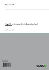 Vergleich von Privatsendern in Deutschland und Österreich