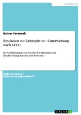 Bestücken von Leiterplatten - Unterweisung nach AEVO