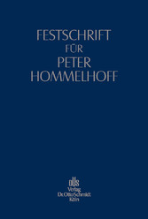 Festschrift für Peter Hommelhoff