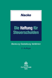 Die Haftung für Steuerschulden