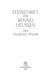 Festschrift für Benno Heussen