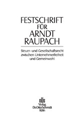 Festschrift für Arndt Raupach