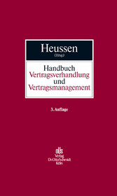 Handbuch Vertragsverhandlung und Vertragsmanagement