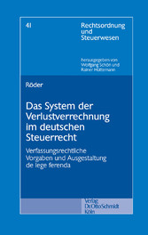 Das System der Verlustverrechnung im deutschen Steuerrecht