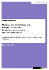 Methode zur Bestimmung von Komplexbildnern mit Ionenchromatographie / Massenspektrometrie