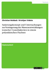 Sanierungskonzept und Untersuchungen zur Verringerung der Massenentwicklungen toxischer Cyanobakterien in einem polymiktischen Flachsee