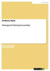 Managerial Entrepreneurship