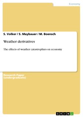 Weather derivatives