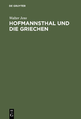 Hofmannsthal und die Griechen