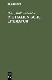 Die italienische Literatur