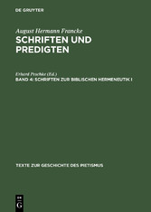 Schriften zur biblischen Hermeneutik I