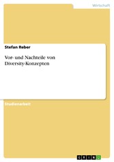 Vor- und Nachteile von Diversity-Konzepten