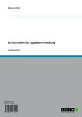 Zur Geschichte der Legasthenieforschung