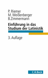 Einführung in das Studium der Latinistik