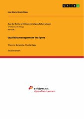 Qualitätsmanagement im Sport