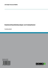 Kostenwirksamkeitsanalyse von Evaluationen