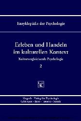 Erleben und Handeln im kulturellen Kontext (Enzyklopädie der Psychologie : Themenbereich C : Ser. 7 ; Bd. 2)