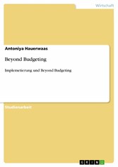 Beyond Budgeting